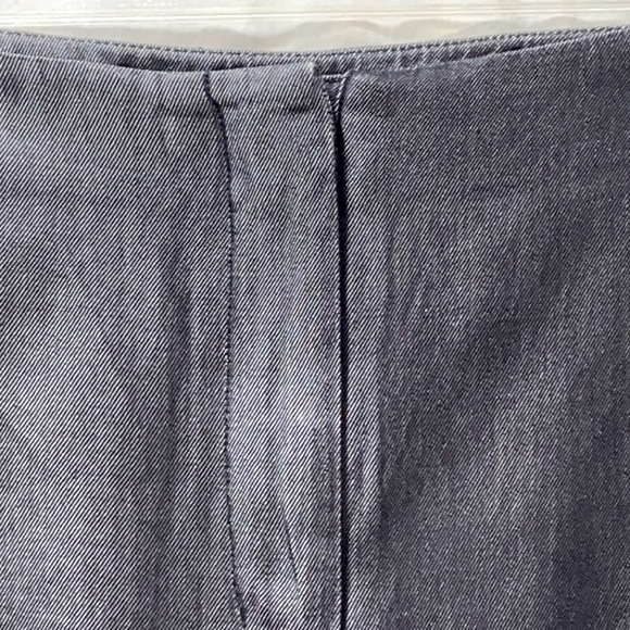 ANN TAYLOR ANKLE GREY SILK/COTTON PANTS SZ 4 - Picture 5 of 12